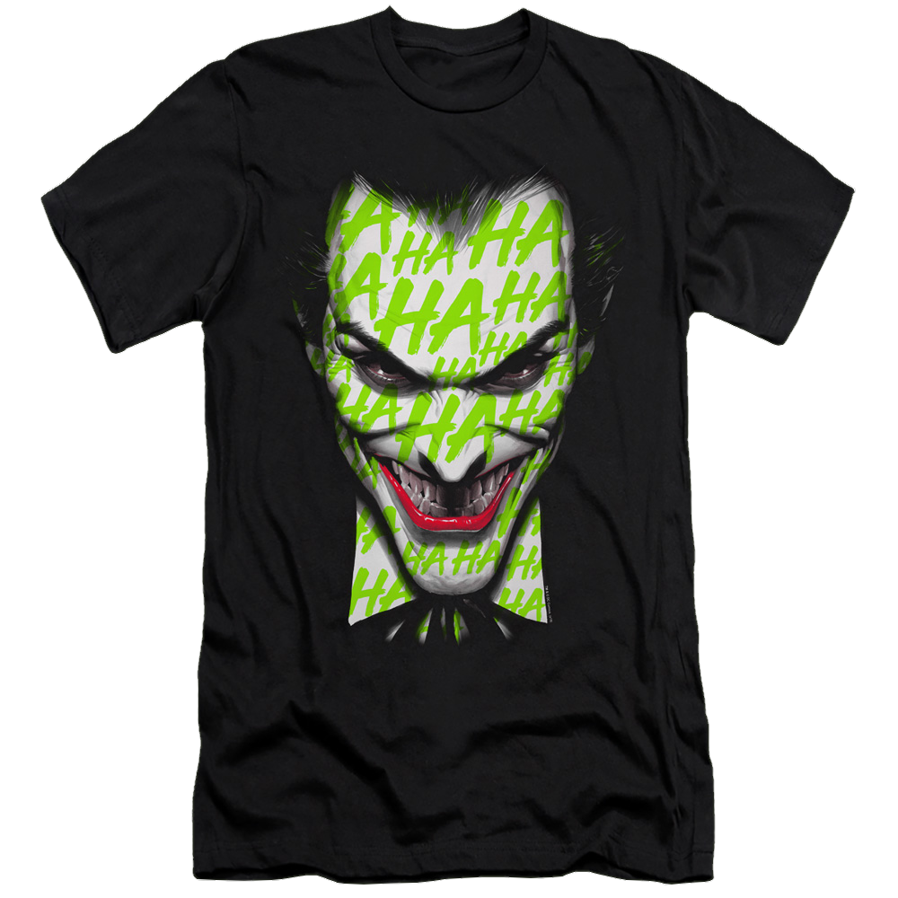 Joker, The Ha Ha Smile - Men's Premium Slim Fit T-Shirt Men's Premium Slim Fit T-Shirt Joker   