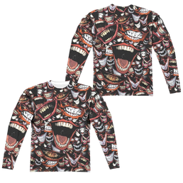 Joker, The Famous Wretch Sub (Front/Back Print) - Men's All-Over Print Long Sleeve Men's All-Over Print Long Sleeve Joker   