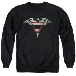 Joker, The Joker Bat Logo - Men's Crewneck Sweatshirt Men's Crewneck Sweatshirt Joker   