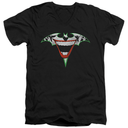 Joker, The Joker Bat Logo - Men's V-Neck T-Shirt Men's V-Neck T-Shirt Joker   