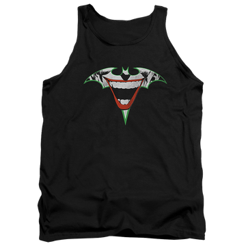 Black men's tank with Joker Bat Logo graphic