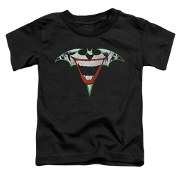 Joker, The Joker Bat Logo - Toddler T-Shirt Toddler T-Shirt Joker   