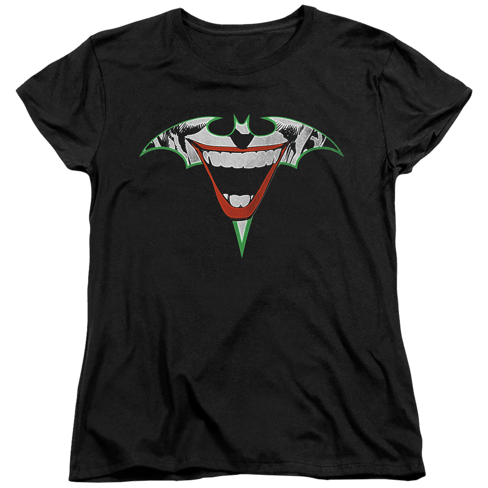Joker, The Joker Bat Logo - Women's T-Shirt Women's T-Shirt Joker   