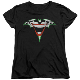 Joker, The Joker Bat Logo - Women's T-Shirt Women's T-Shirt Joker   