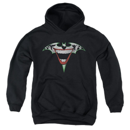 Joker, The Joker Bat Logo - Youth Hoodie Youth Hoodie (Ages 8-12) Joker   