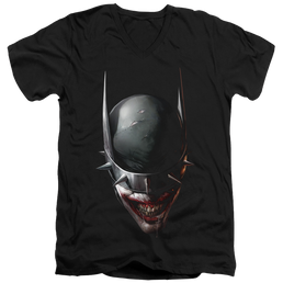 Joker, The Batman Who Laughs Head - Men's V-Neck T-Shirt Men's V-Neck T-Shirt Joker   