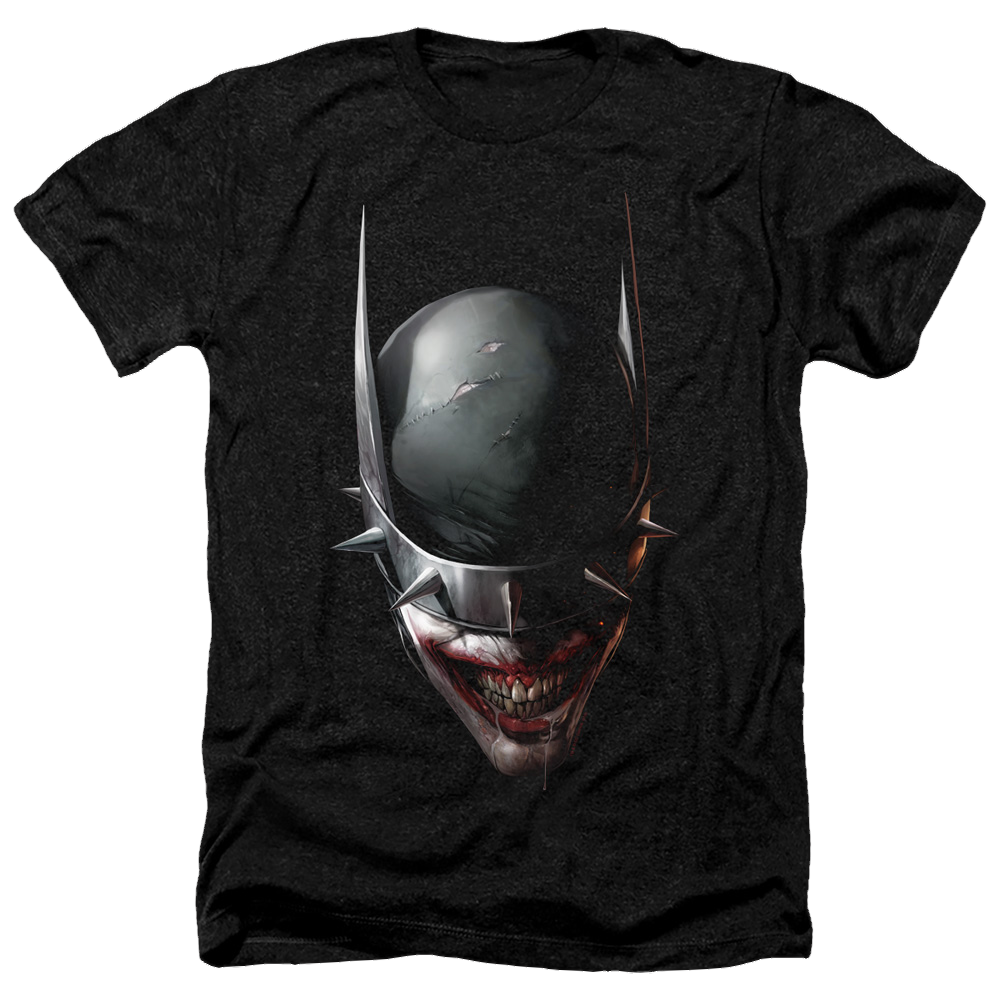 Joker, The Batman Who Laughs Head - Men's Heather T-Shirt Men's Heather T-Shirt Joker   