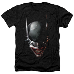 Joker, The Batman Who Laughs Head - Men's Heather T-Shirt Men's Heather T-Shirt Joker   
