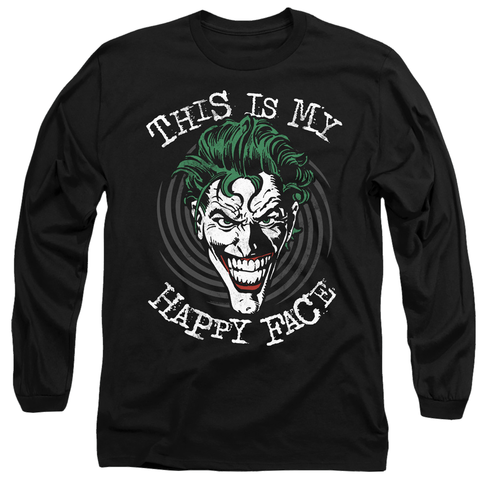 Joker, The Maniacal Spiral - Men's Long Sleeve T-Shirt Men's Long Sleeve T-Shirt Joker   