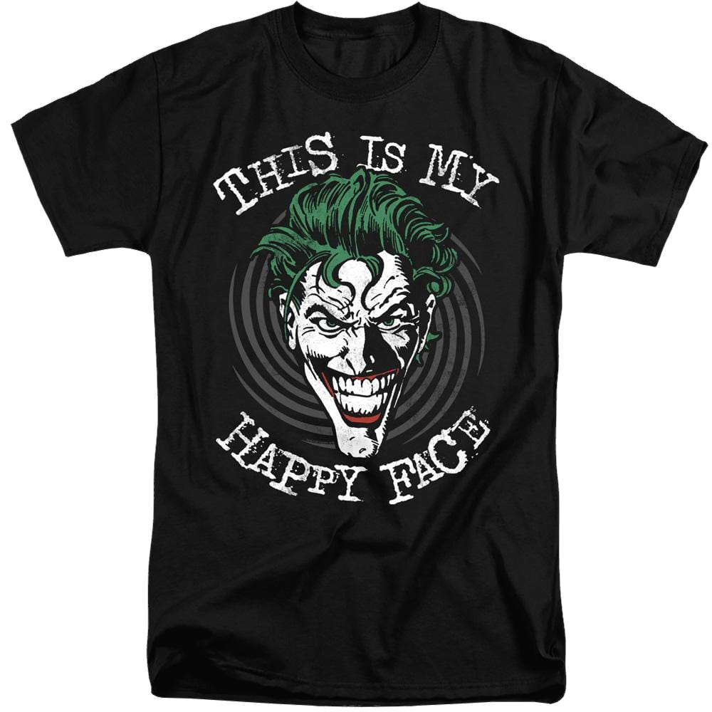 Joker, The Maniacal Spiral - Men's Tall Fit T-Shirt Men's Tall Fit T-Shirt Joker   
