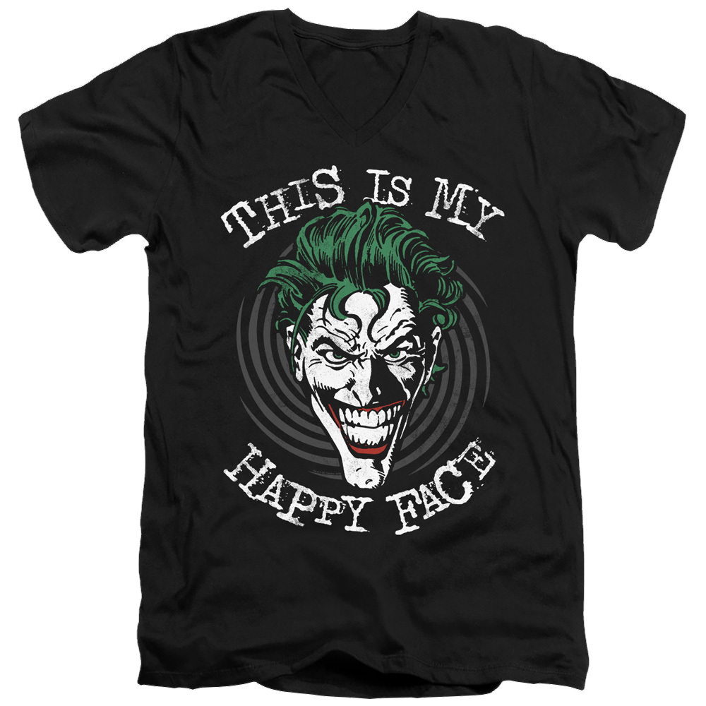 Joker, The Maniacal Spiral - Men's V-Neck T-Shirt Men's V-Neck T-Shirt Joker   