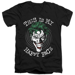 Joker, The Maniacal Spiral - Men's V-Neck T-Shirt Men's V-Neck T-Shirt Joker   