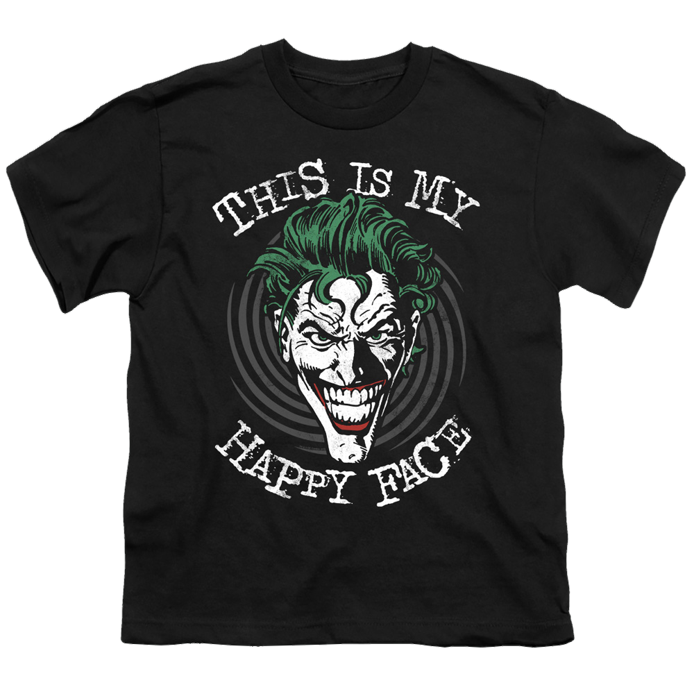 Joker, The Maniacal Spiral - Youth T-Shirt Youth T-Shirt (Ages 8-12) Joker   