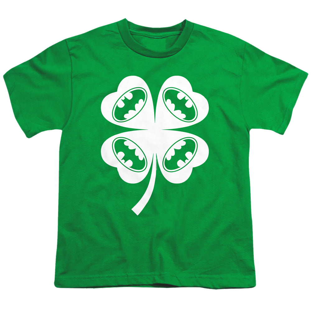 Batman Bat Clover - Youth T-Shirt Youth T-Shirt (Ages 8-12) Batman   