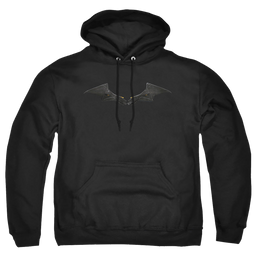 The Batman (2022) Chest Logo - Pullover Hoodie Pullover Hoodie Batman   