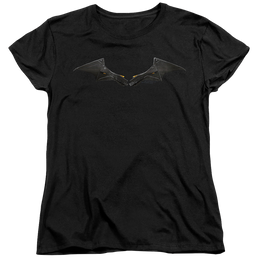 The Batman (2022) Chest Logo - Women's T-Shirt Women's T-Shirt Batman   