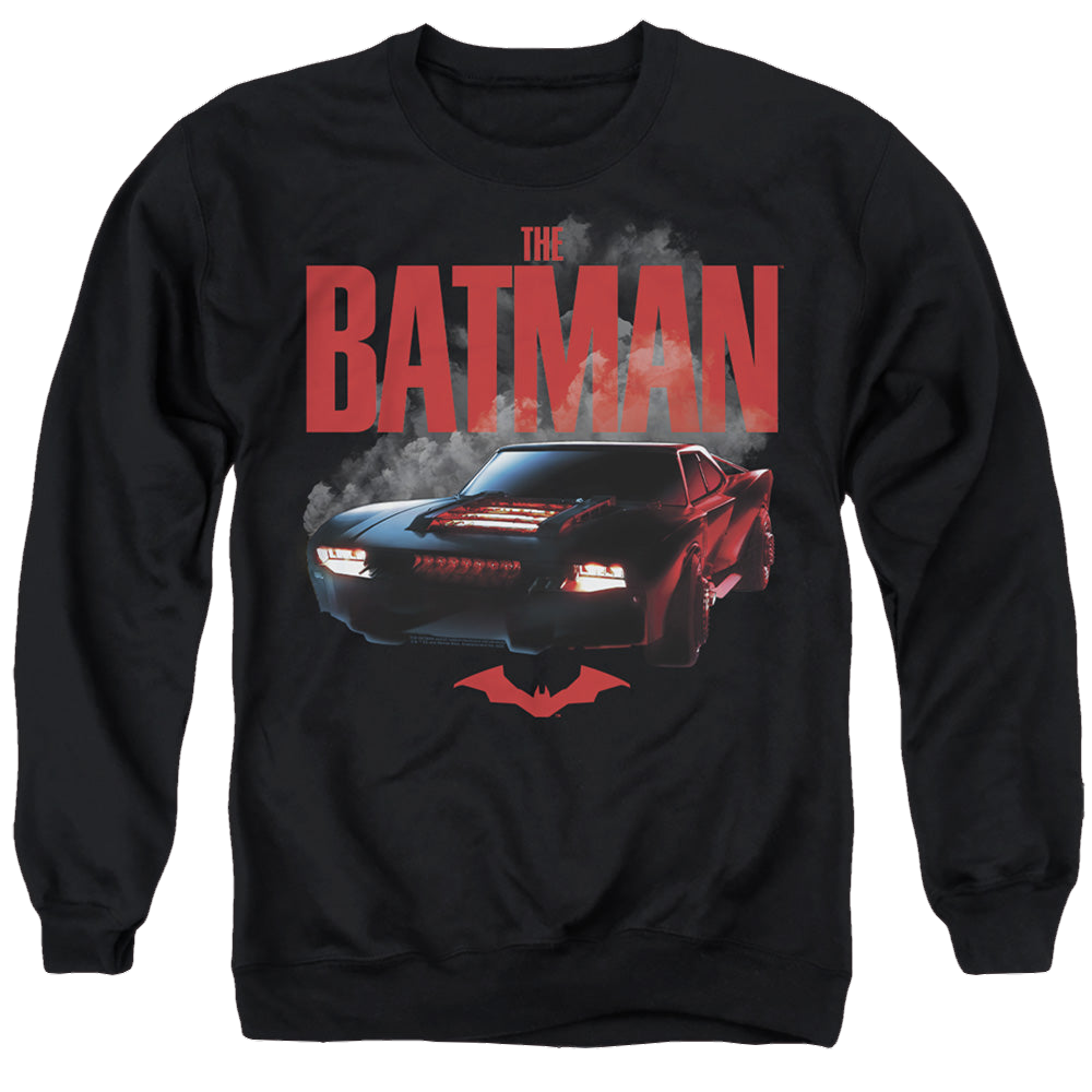 The Batman (2022) Batmobile - Men's Crewneck Sweatshirt Men's Crewneck Sweatshirt Batman   