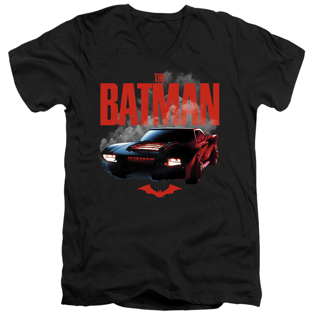 The Batman (2022) Batmobile - Men's V-Neck T-Shirt Men's V-Neck T-Shirt Batman   