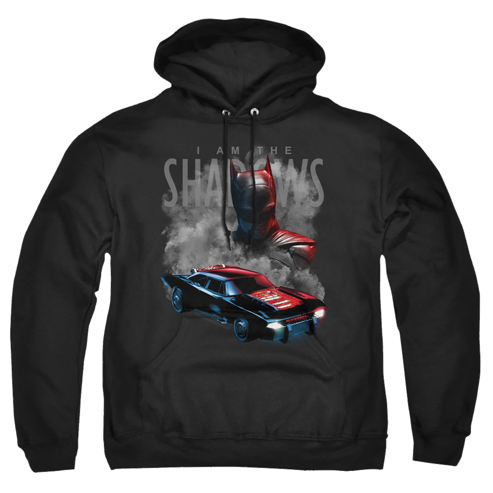 The Batman (2022) Batman And Batmobile - Pullover Hoodie Pullover Hoodie Batman   