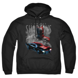 The Batman (2022) Batman And Batmobile - Pullover Hoodie Pullover Hoodie Batman   