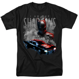 The Batman (2022) Batman And Batmobile - Men's Regular Fit T-Shirt Men's Regular Fit T-Shirt Batman   