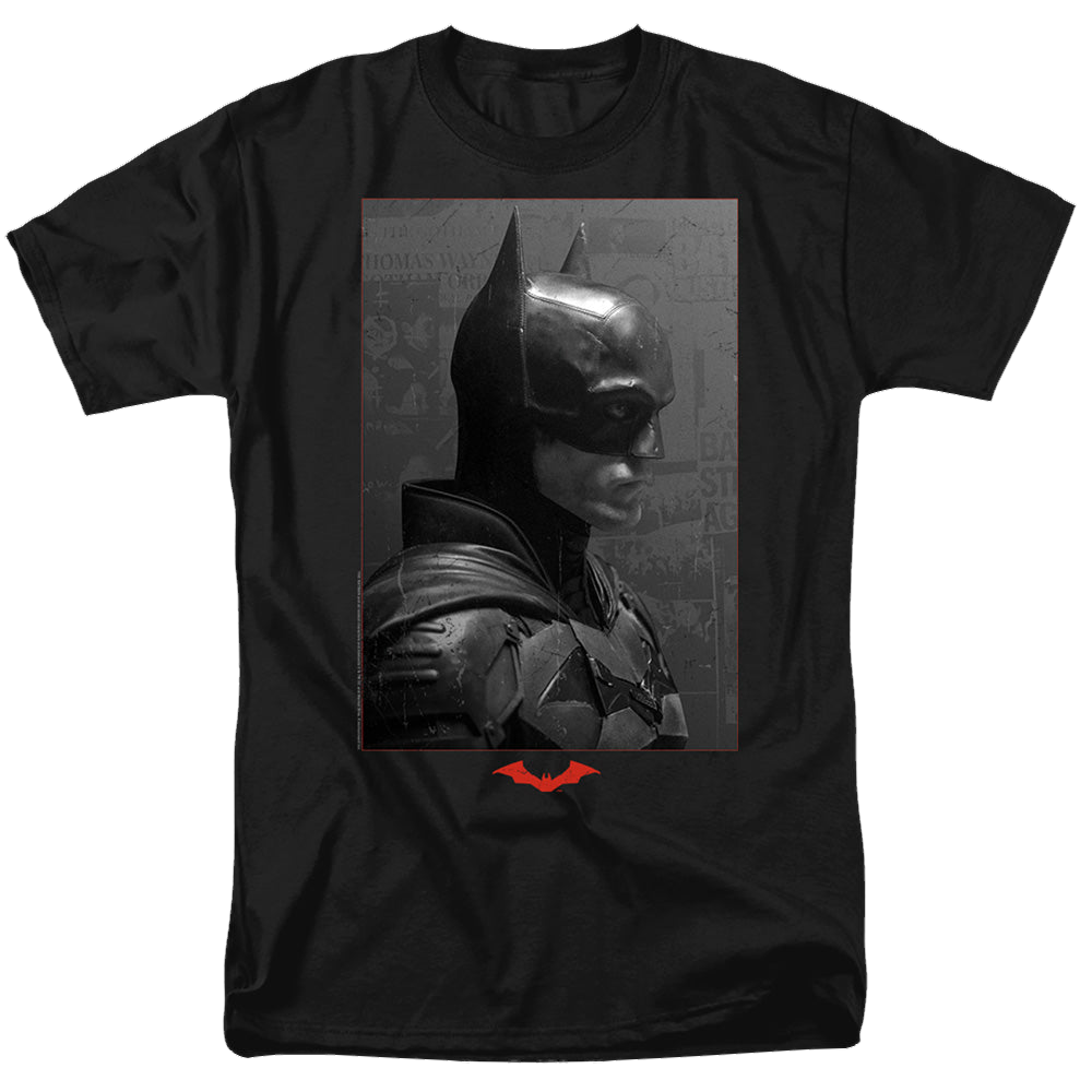 The Batman (2022) Worn Portrait - Men's Regular Fit T-Shirt Men's Regular Fit T-Shirt Batman   
