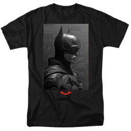 The Batman (2022) Worn Portrait - Men's Regular Fit T-Shirt Men's Regular Fit T-Shirt Batman   