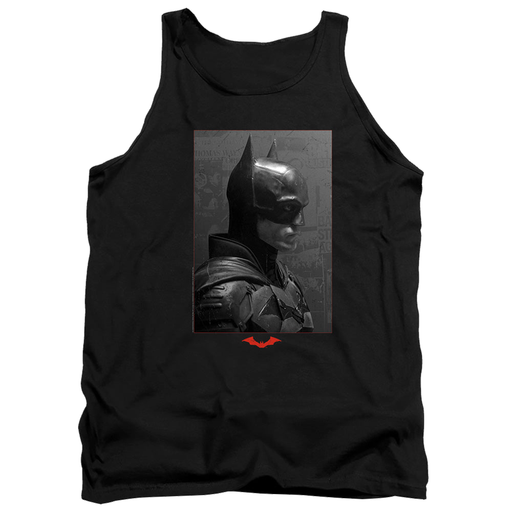 The Batman (2022) Worn Portrait - Men's Tank Top Men's Tank Batman   