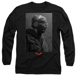 The Batman (2022) Riddler Worn Portrait - Men's Long Sleeve T-Shirt Men's Long Sleeve T-Shirt Batman   