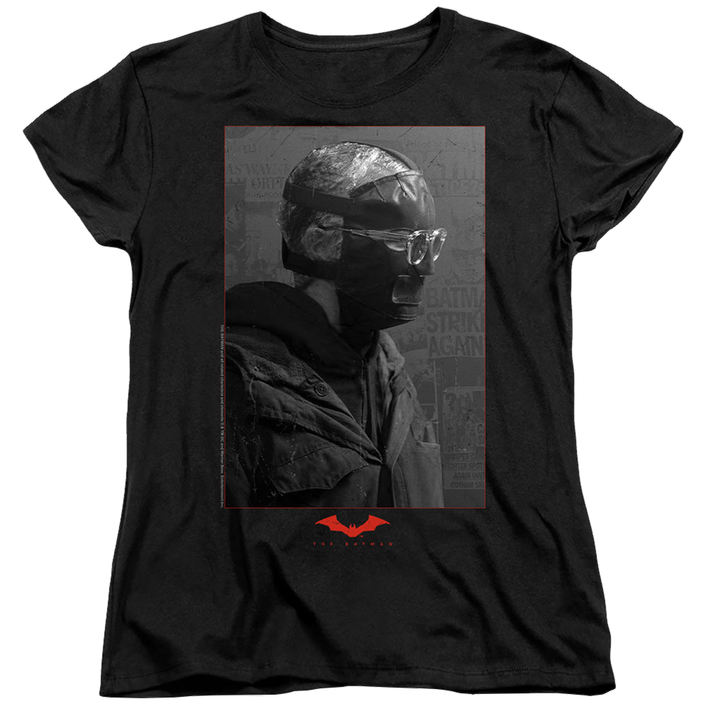 The Batman (2022) Riddler Worn Portrait - Women's T-Shirt Women's T-Shirt Batman   