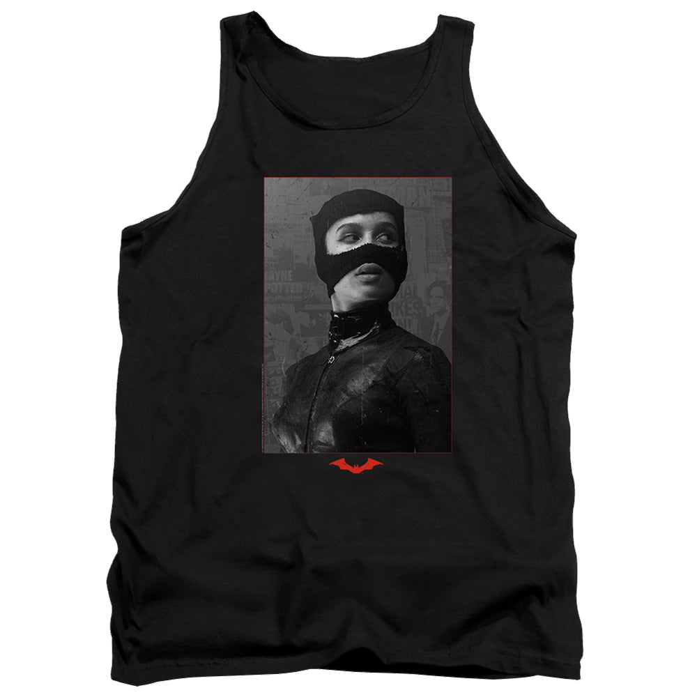 The Batman (2022) Catwoman Worn Portrait - Men's Tank Top Men's Tank Batman   