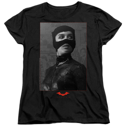 The Batman (2022) Catwoman Worn Portrait - Women's T-Shirt Women's T-Shirt Batman   
