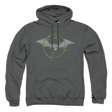 The Batman (2022) Scribbles Bat Logo - Pullover Hoodie Pullover Hoodie Batman   