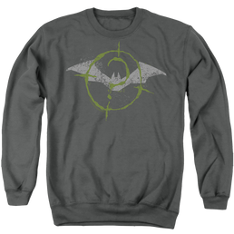 The Batman (2022) Scribbles Bat Logo - Men's Crewneck Sweatshirt Men's Crewneck Sweatshirt Batman   