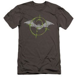 The Batman (2022) Scribbles Bat Logo - Men's Premium Slim Fit T-Shirt Men's Premium Slim Fit T-Shirt Batman   