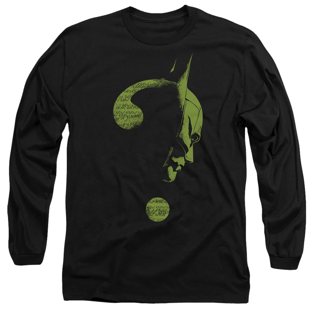 The Batman (2022) Question Mark - Men's Long Sleeve T-Shirt Men's Long Sleeve T-Shirt Batman   