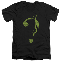 The Batman (2022) Question Mark - Men's V-Neck T-Shirt Men's V-Neck T-Shirt Batman   