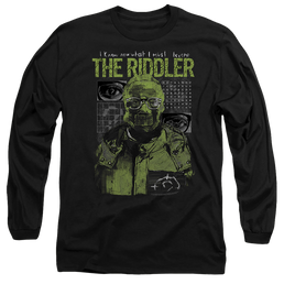 The Batman (2022) Riddler Illustration - Men's Long Sleeve T-Shirt Men's Long Sleeve T-Shirt Batman   