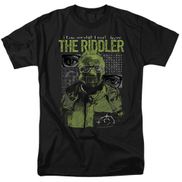 The Batman (2022) Riddler Illustration - Men's Regular Fit T-Shirt Men's Regular Fit T-Shirt Batman   