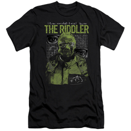 The Batman (2022) Riddler Illustration - Men's Premium Slim Fit T-Shirt Men's Premium Slim Fit T-Shirt Batman   
