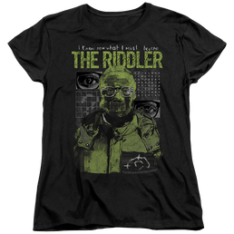 The Batman (2022) Riddler Illustration - Women's T-Shirt Women's T-Shirt Batman   