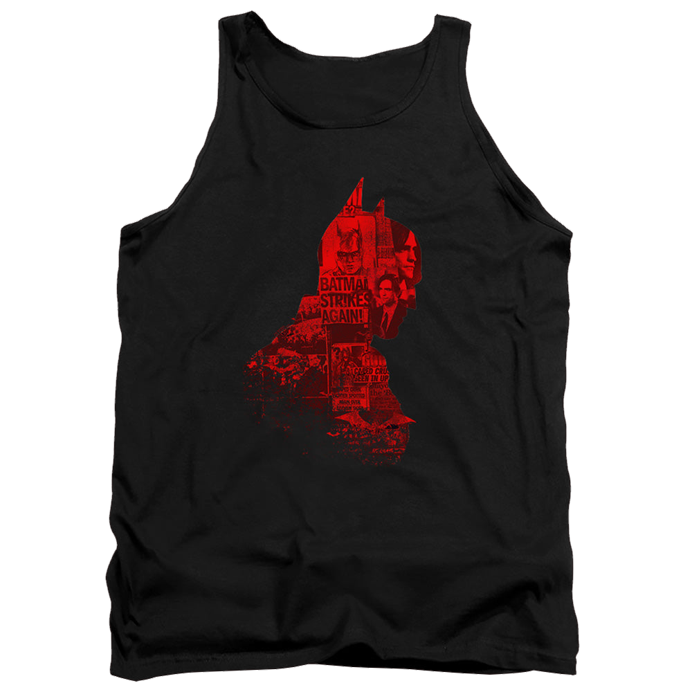 The Batman (2022) News Silhouette - Men's Tank Top Men's Tank Batman   