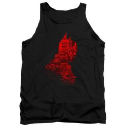 The Batman (2022) News Silhouette - Men's Tank Top Men's Tank Batman   