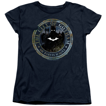The Batman (2022) Gotham Seal - Women's T-Shirt Women's T-Shirt Batman   