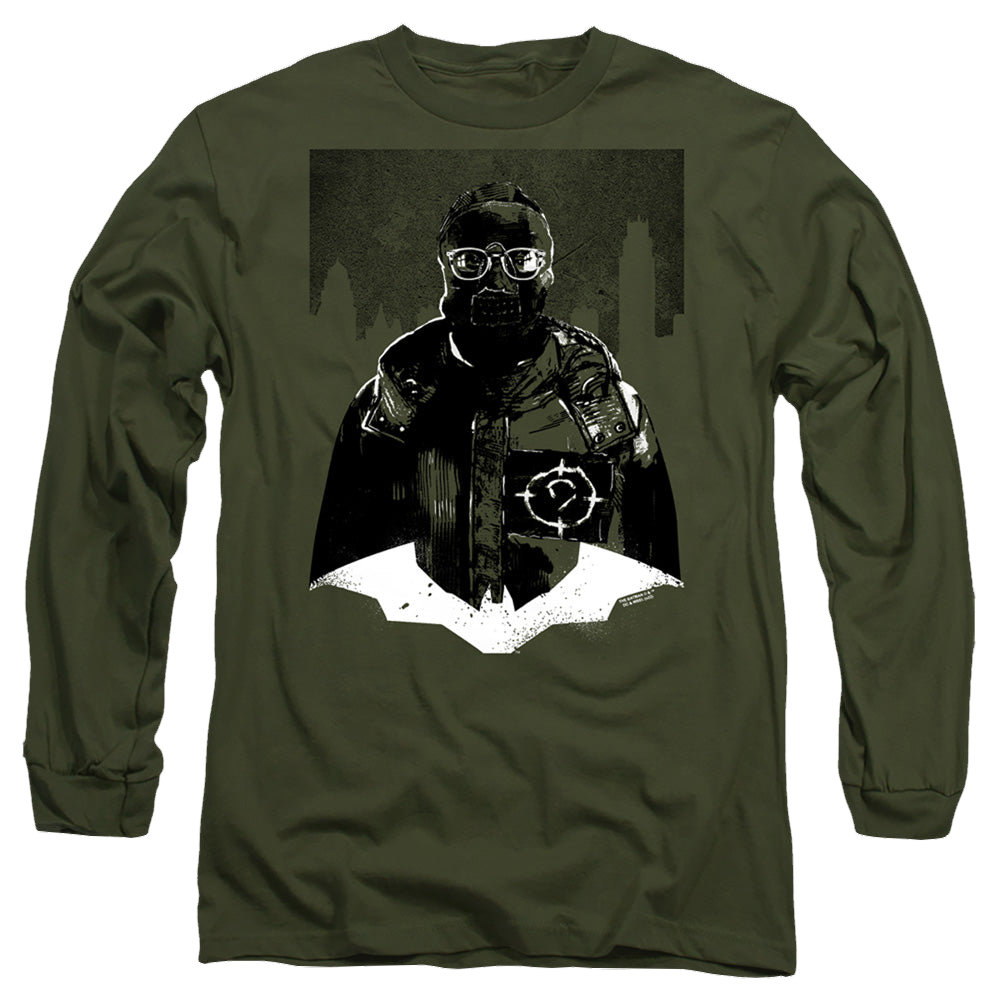 The Batman (2022) Noir Riddler - Men's Long Sleeve T-Shirt Men's Long Sleeve T-Shirt Batman   