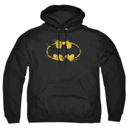 The Batman (2022) Paint Roller Logo - Pullover Hoodie Pullover Hoodie Batman   