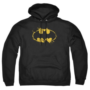 The Batman (2022) Paint Roller Logo - Pullover Hoodie Pullover Hoodie Batman   
