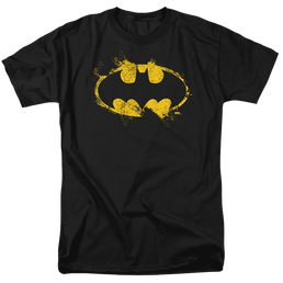 The Batman (2022) Paint Roller Logo - Men's Regular Fit T-Shirt Men's Regular Fit T-Shirt Batman   
