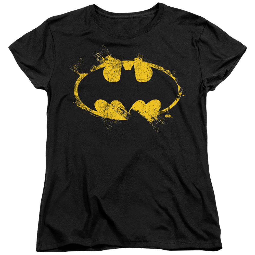 The Batman (2022) Paint Roller Logo - Women's T-Shirt Women's T-Shirt Batman   