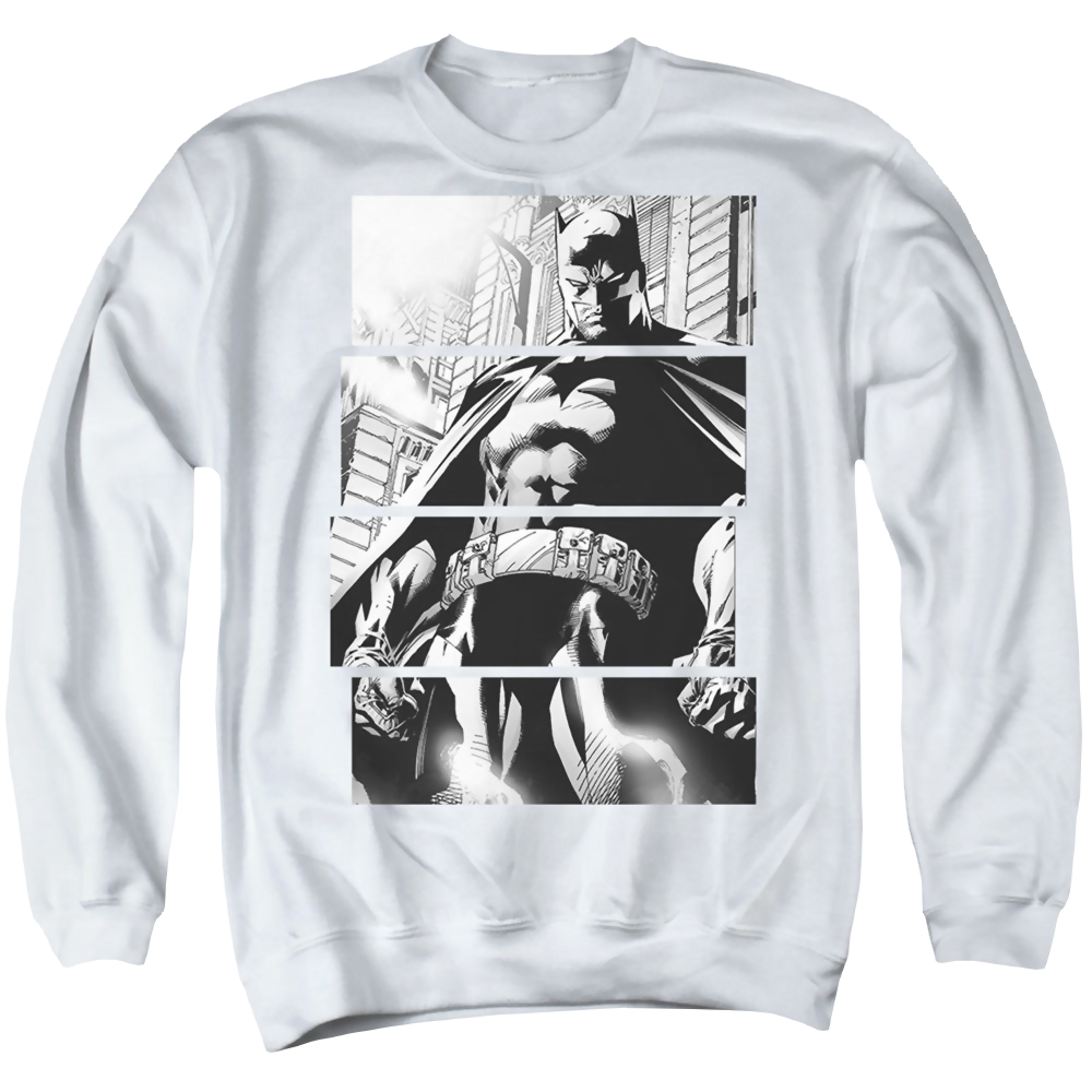 The Batman (2022) Panels - Men's Crewneck Sweatshirt Men's Crewneck Sweatshirt Batman   